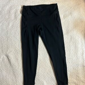 Danskin black black athlete leggings size large